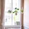 Macramé Plant Hanger – 35" Ivory Indoor/Outdoor Hanging Planter Holder with Wood Beads, No-Tassel Design – Boho Decorative Flower Pot Holder for Home Décor (Pot Not Included)